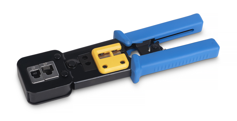 Инструмент обжимной Cabeus HT-376Z Инструмент обжимной для коннекторов быстрой установки RJ-45 (8р8с