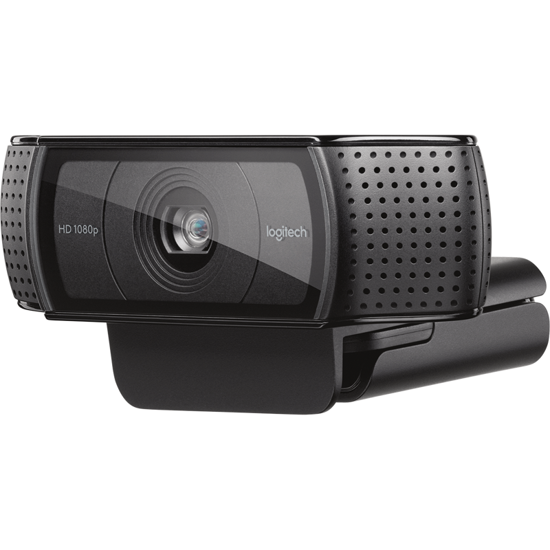 Камера Web Logitech HD Webcam C920e черный 3Mpix (1920x1080) USB2.0 с микрофоном (960-001360)