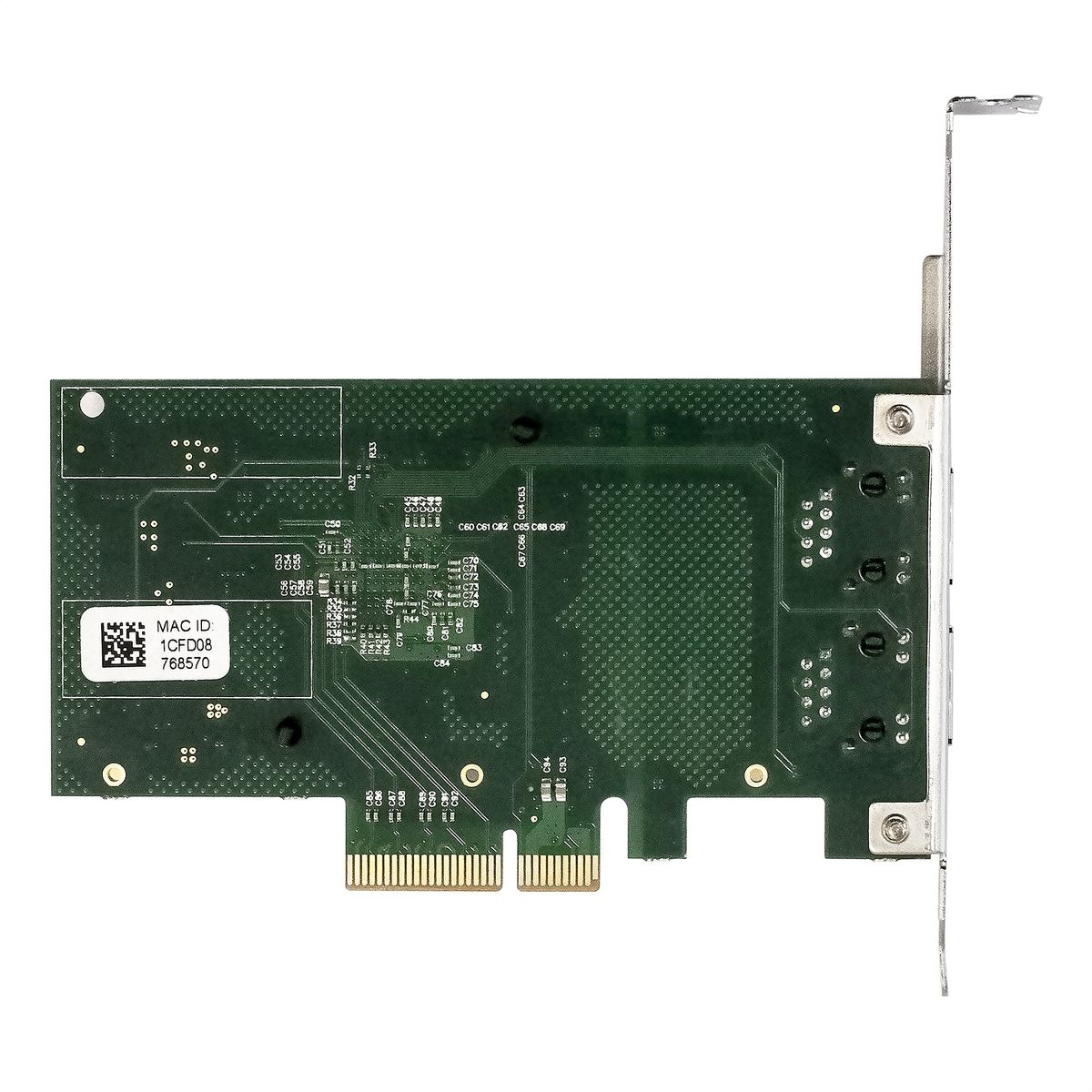 Exegate EX292506RUS Сетевой адаптер ExeGate EXE-I350-T2V2 (PCI-E x4 v2.1, порты 2xRJ45 (медные), 10/