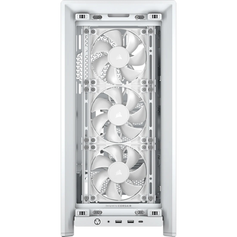 Корпус Corsair Frame 4000D RS, Midi-Tower, TG, 3x120mm, 2xUSB-A 3.2, 1xUSB 3.2 Type-C, E-ATX, ATX, m