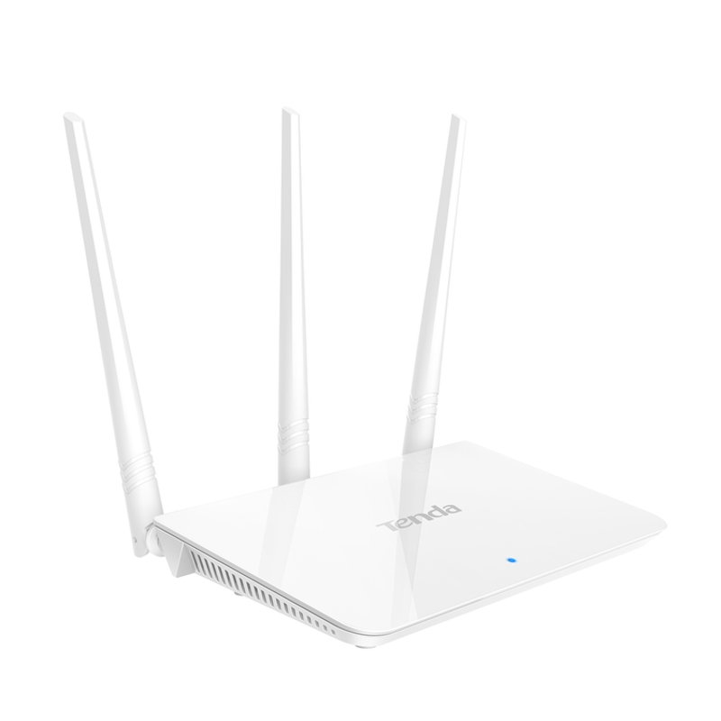 Роутер беспроводной Tenda F3 N300 10/100BASE-TX белый