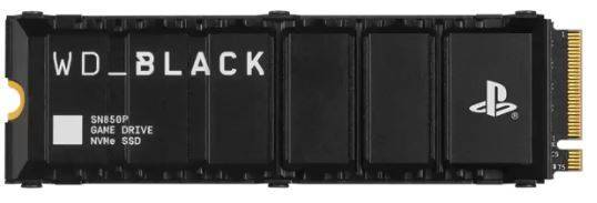 Твердотельный диск 1TB WD Black SN850P , M.2 2280, PCI-E 4x4, [R/W - 7300/6300 MB/s] 3D-NAND  (Works