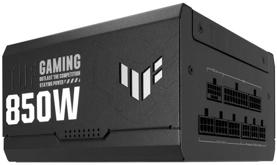 Блок питания Asus ATX 850W Tuf-gaming 850B 80+ gold (20+4pin) APFC 135mm fan 5xSATA Cab Manag RTL