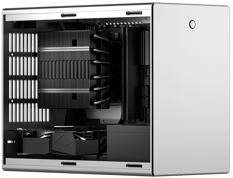 Кулер для процессора ID-COOLING IS-77-XT BLACK LGA1851/1700/1200/115X/AM5/AM4 низкопрофильный высота