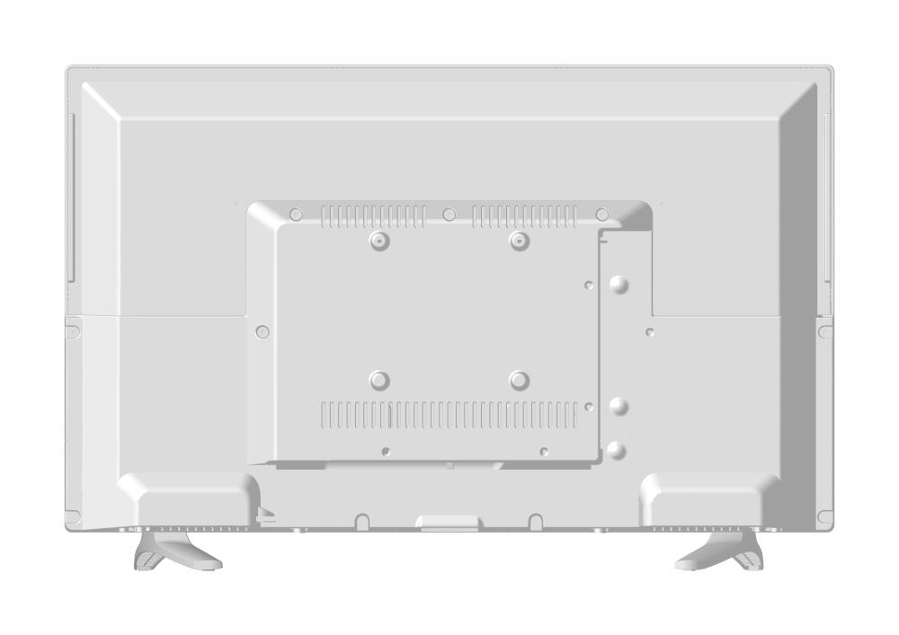 Телевизор LCD 24" HD WHITE FAMILY SMART 24LH7011T ASANO
