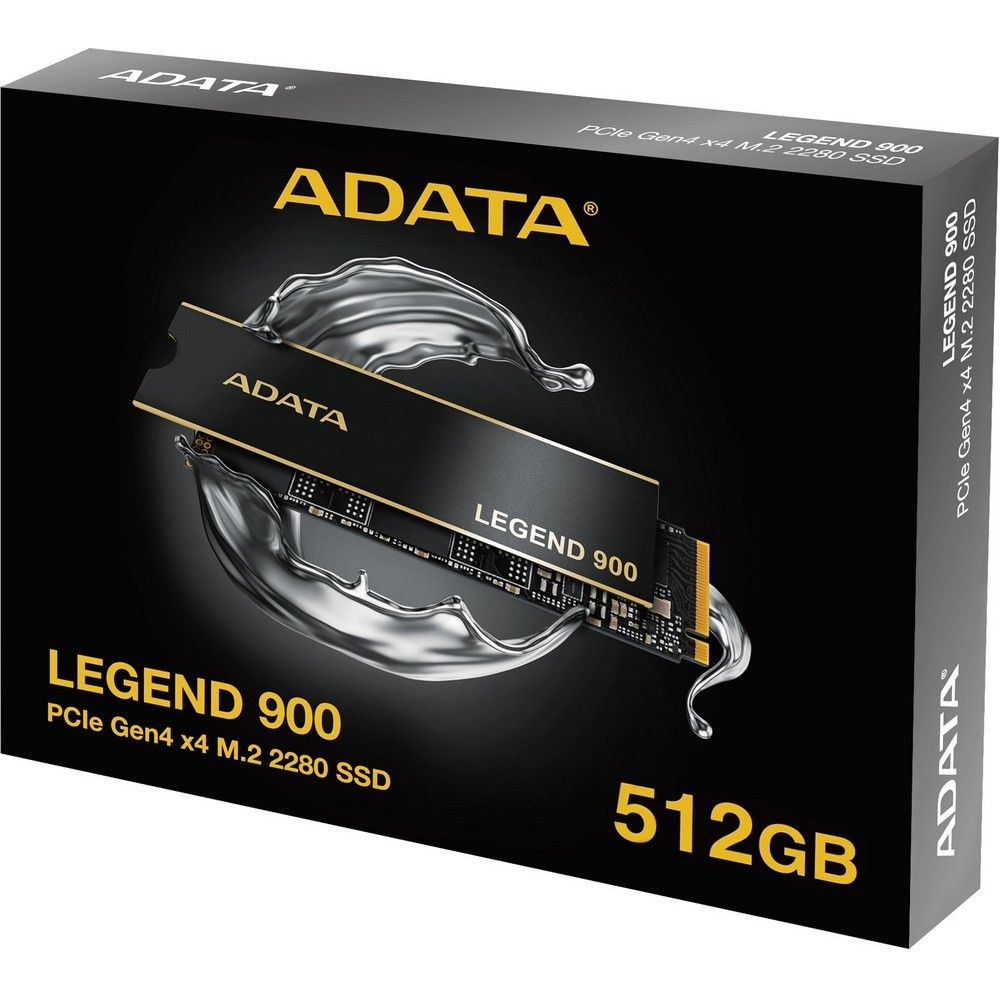 Накопитель SSD A-Data PCIe 4.0 x4 512GB SLEG-900-512GCS Legend 900 M.2 2280