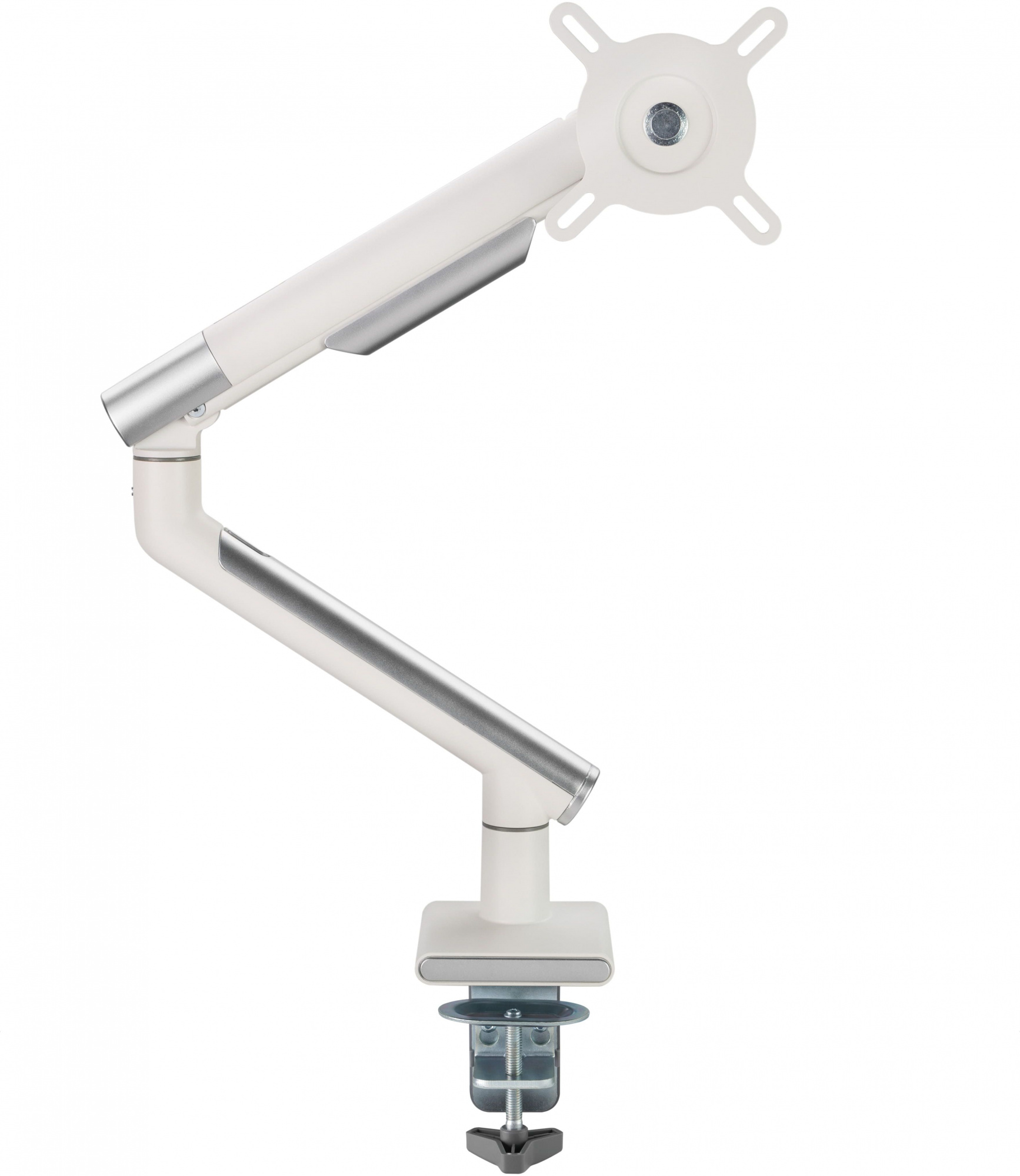 Кронштейн для мониторов Ultramounts UM713W белый 17"-32" макс.9кг крепление к столешнице поворот и н