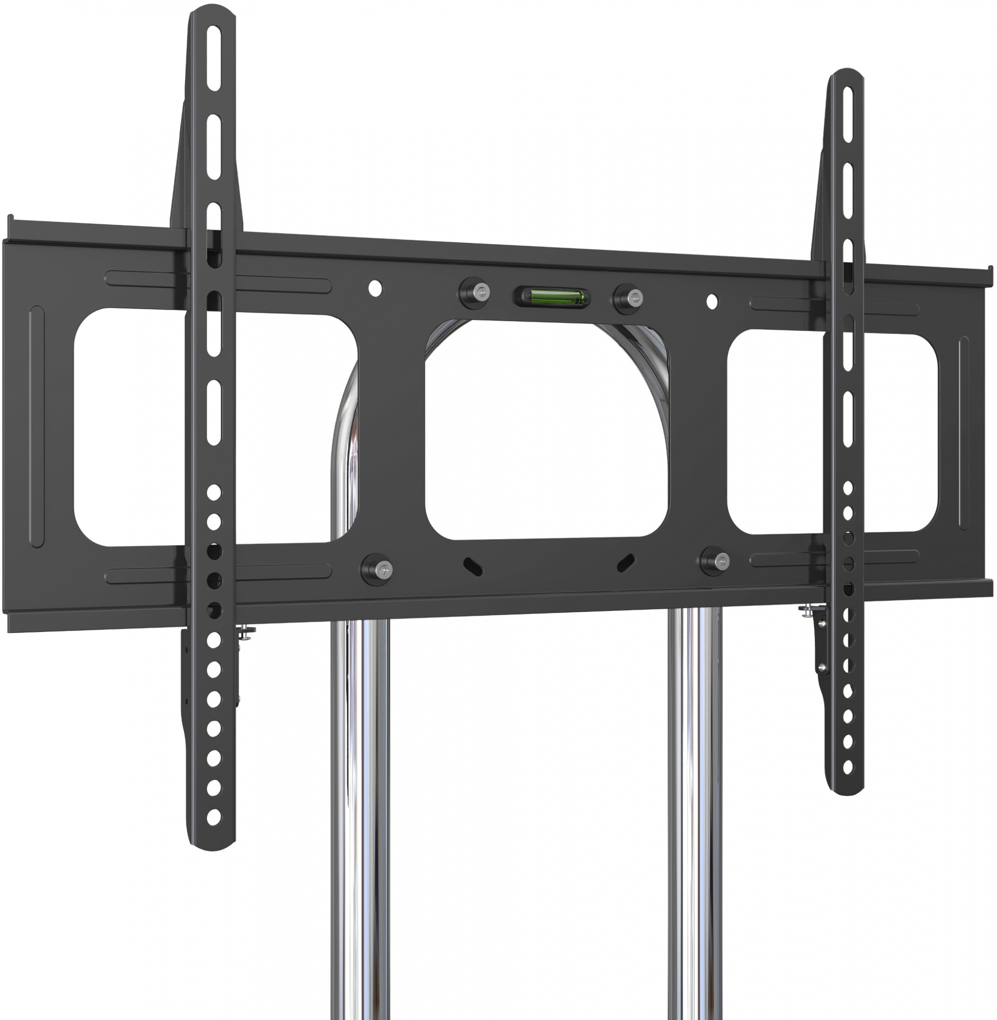 Стойка для телевизора Cactus CS-ST31 черный 37"-75" макс.81.6кг напольный мобильный