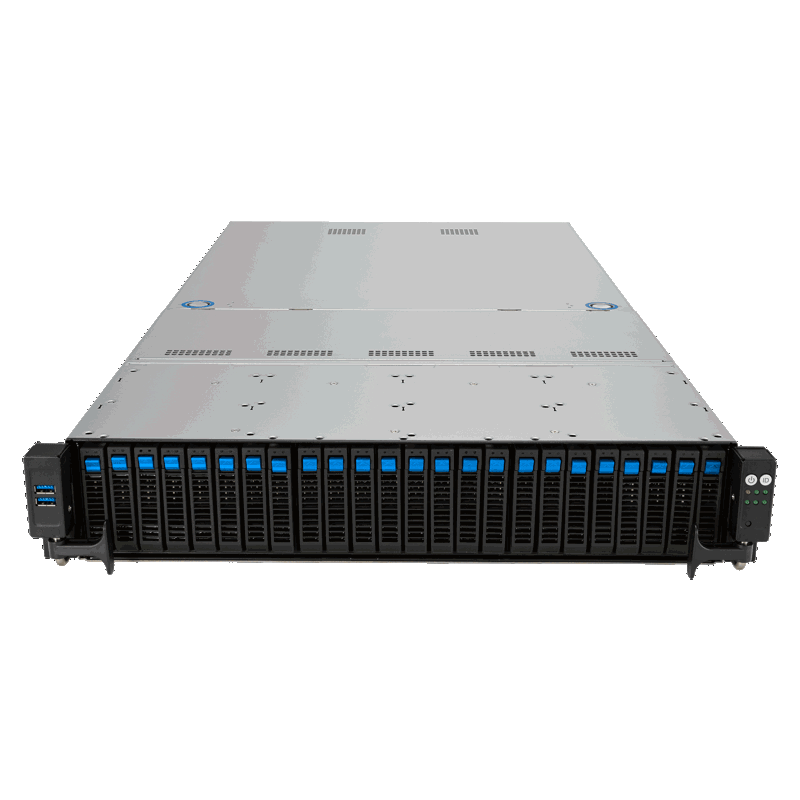 Серверная платформа ASUS RS521A-E12-RS24U/1G/2kW/16NVMe/FAN/RH/OCP/GPU