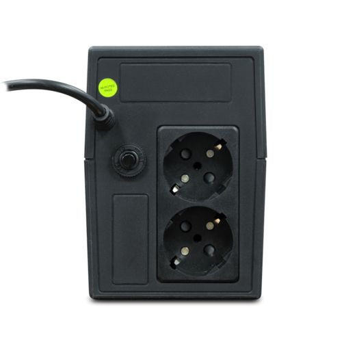 ИБП POWERMAN Back Pro 650  Мощность 650 ВА/360 Вт, батареи: 12В 7Ач - 1 шт, Розетки Shuko - 2 шт. За