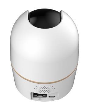 Камера видеонаблюдения IP Dahua DH-IPC-H4AP-0360B Wi-Fi 3.6-3.6мм цв. корп.:белый/черный