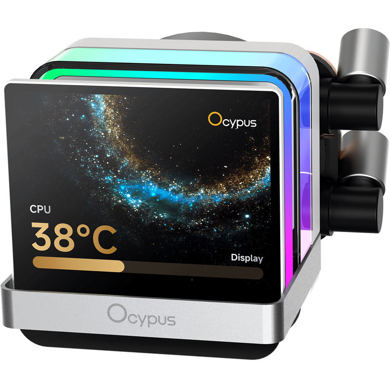 Система жидкостного охлаждения Ocypus Sigma L36 PRO WH (310W, 360mm, LED, White, ARGB/ Fans: 3x120mm