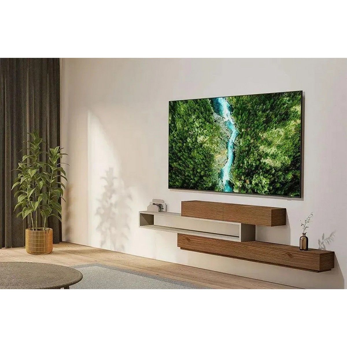 Телевизор LED Samsung 55" UE55U8000FUXRU черный 4K Ultra HD 60Hz DVB-T2 DVB-C DVB-S2 USB WiFi Smart 