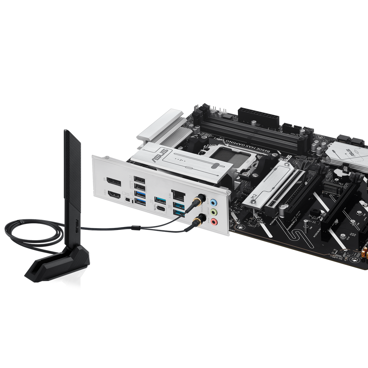 Материнская плата Asus B650E MAX GAMING WIFI Socket AM5 AMD B650 4xDDR5 ATX AC`97 8ch(7.1) 2.5Gg RAI