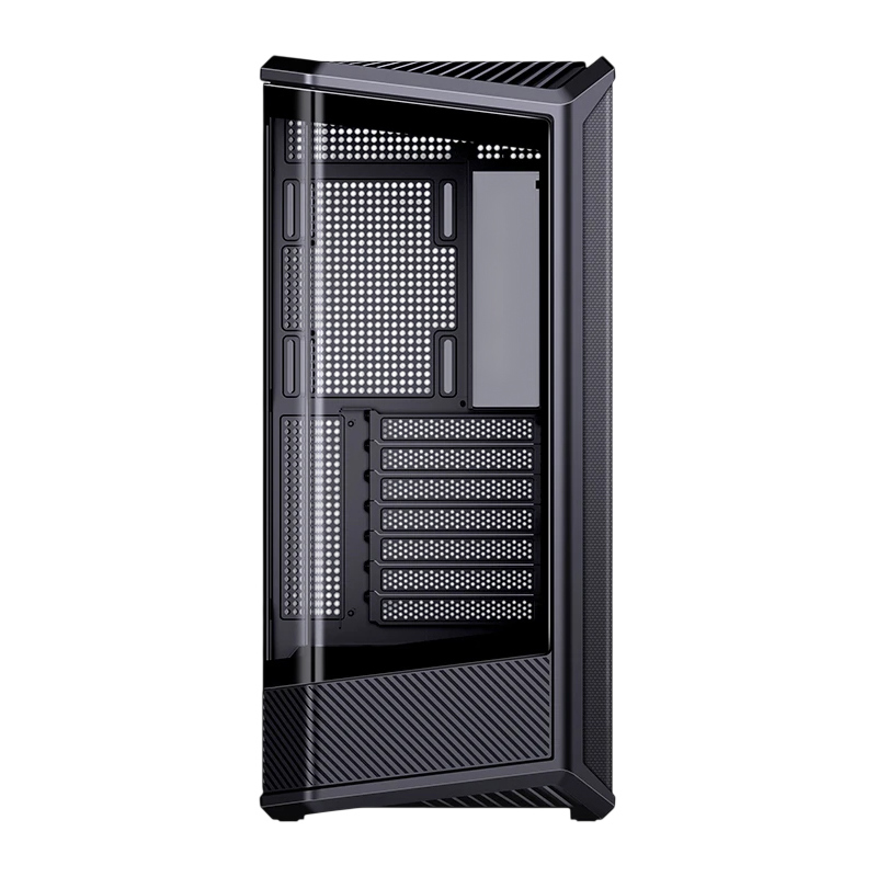 Корпус JONSBO D400, Midi-Tower, TG, no fan, 2xUSB-A 3.0 + 1xUSB-C 3.2, ATX, mATX, mITX Black