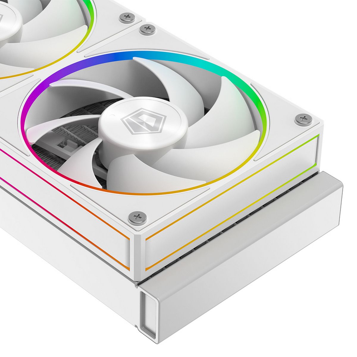 Система водяного охлаждения ID-Cooling SL240 ARGB Soc-AM5/AM4/1200/1700/1851 белый 4-pin 14-30dB Al+