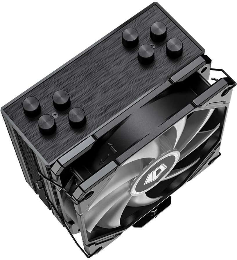 Устройство охлаждения(кулер) ID-Cooling SE-224-XTS ARGB Soc-AM5/AM4/1200/1700/1851 черный 4-pin 29dB