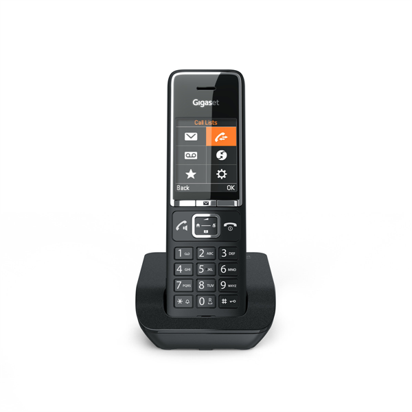 Р/Телефон Dect Gigaset Comfort 550 RUS черный АОН