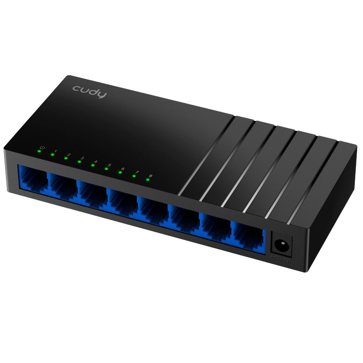 Коммутатор Cudy GS108D (L2) 8x1Гбит/с неуправляемый