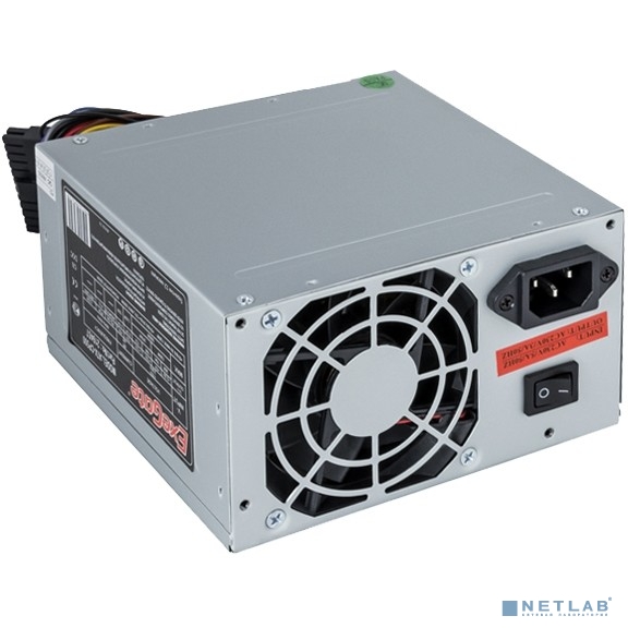 Exegate EX292144RUS Блок питания 600W ExeGate CP600 (ATX, 8cm fan, 24pin, 4pin, 3xSATA, 2xIDE, FDD)