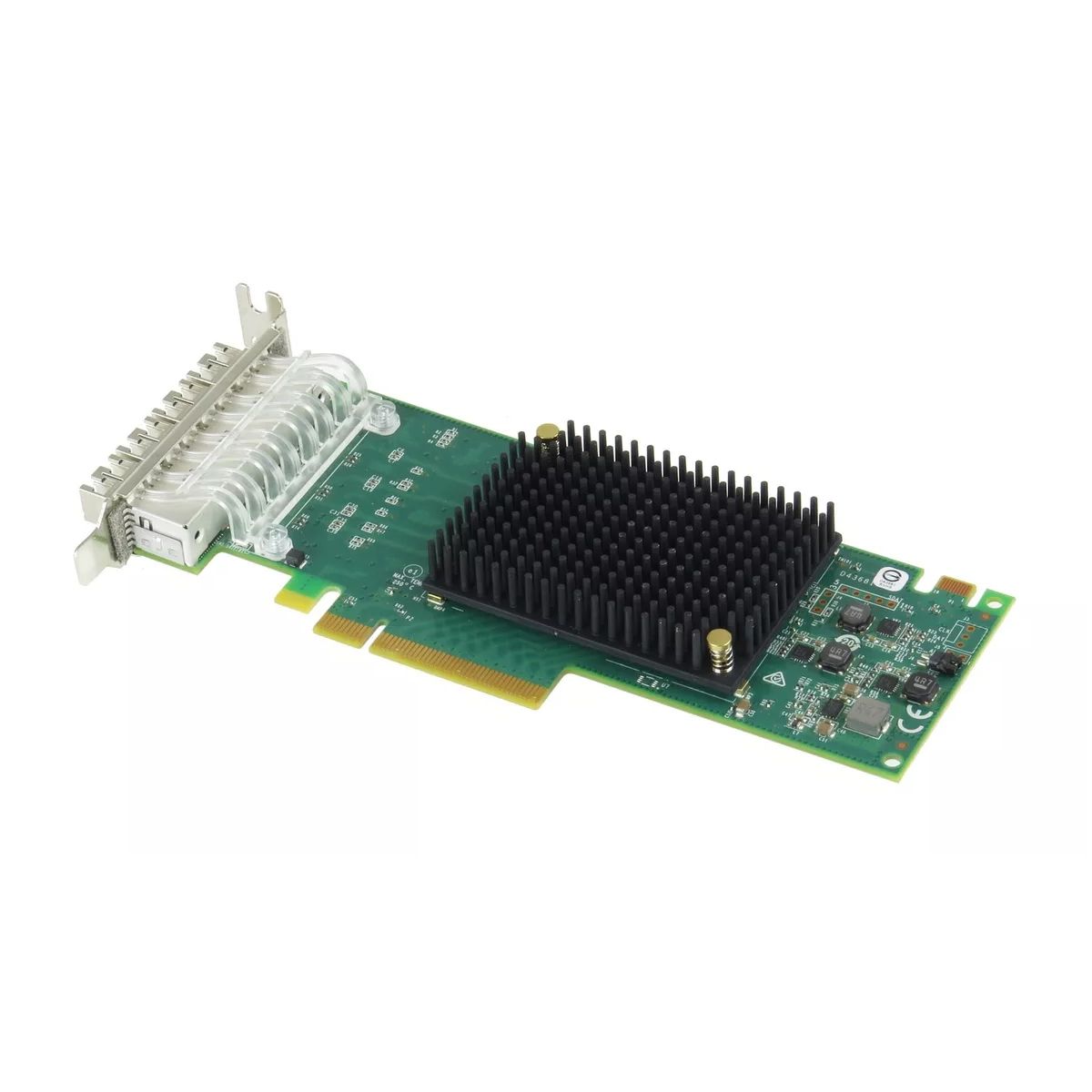 Сетевой адаптер Broadcom Emulex LPe31004-M6 Gen 6 (16GFC), 4-port, 16Gb/s, PCIe Gen3 x8, LC MMF 100m