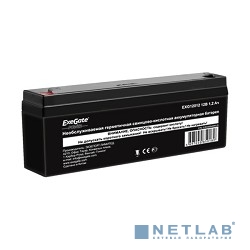 Exegate EP249948RUS Аккумуляторная батарея DT 12012/EXG12012 (12V 1.2Ah, клеммы F1)