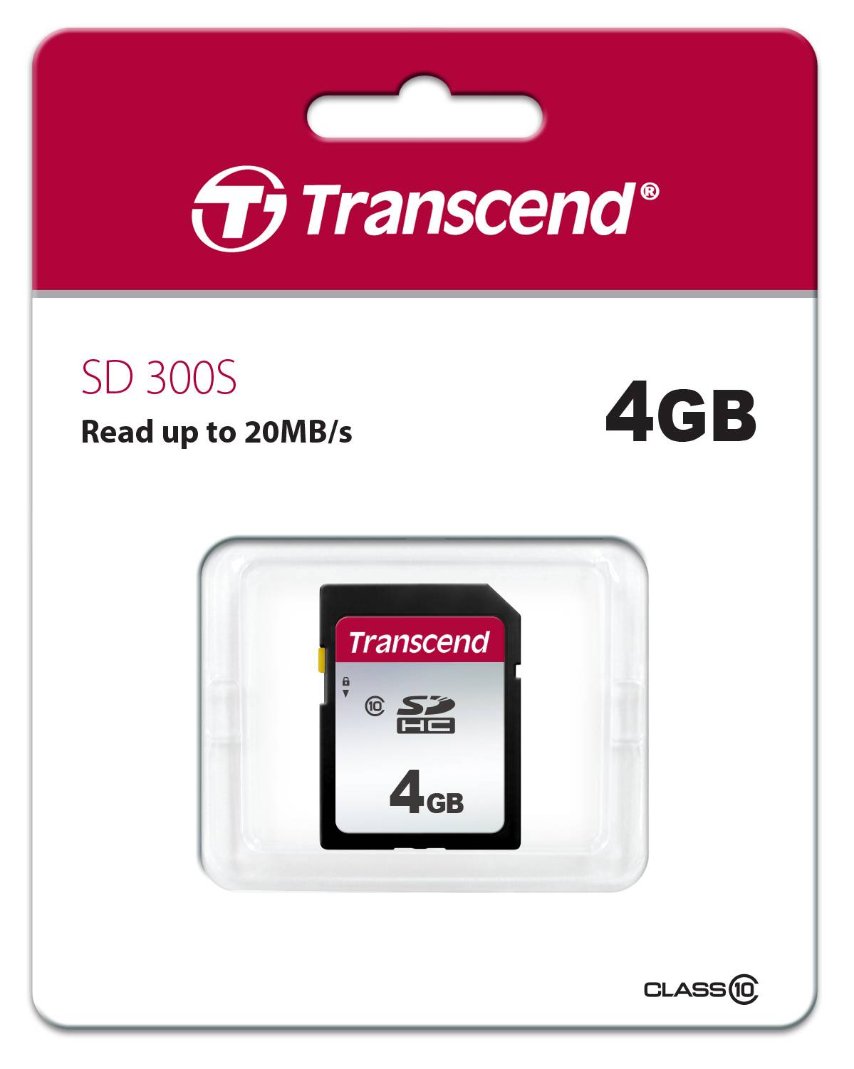 Флеш карта SD 4GB Transcend SDHC Class 10