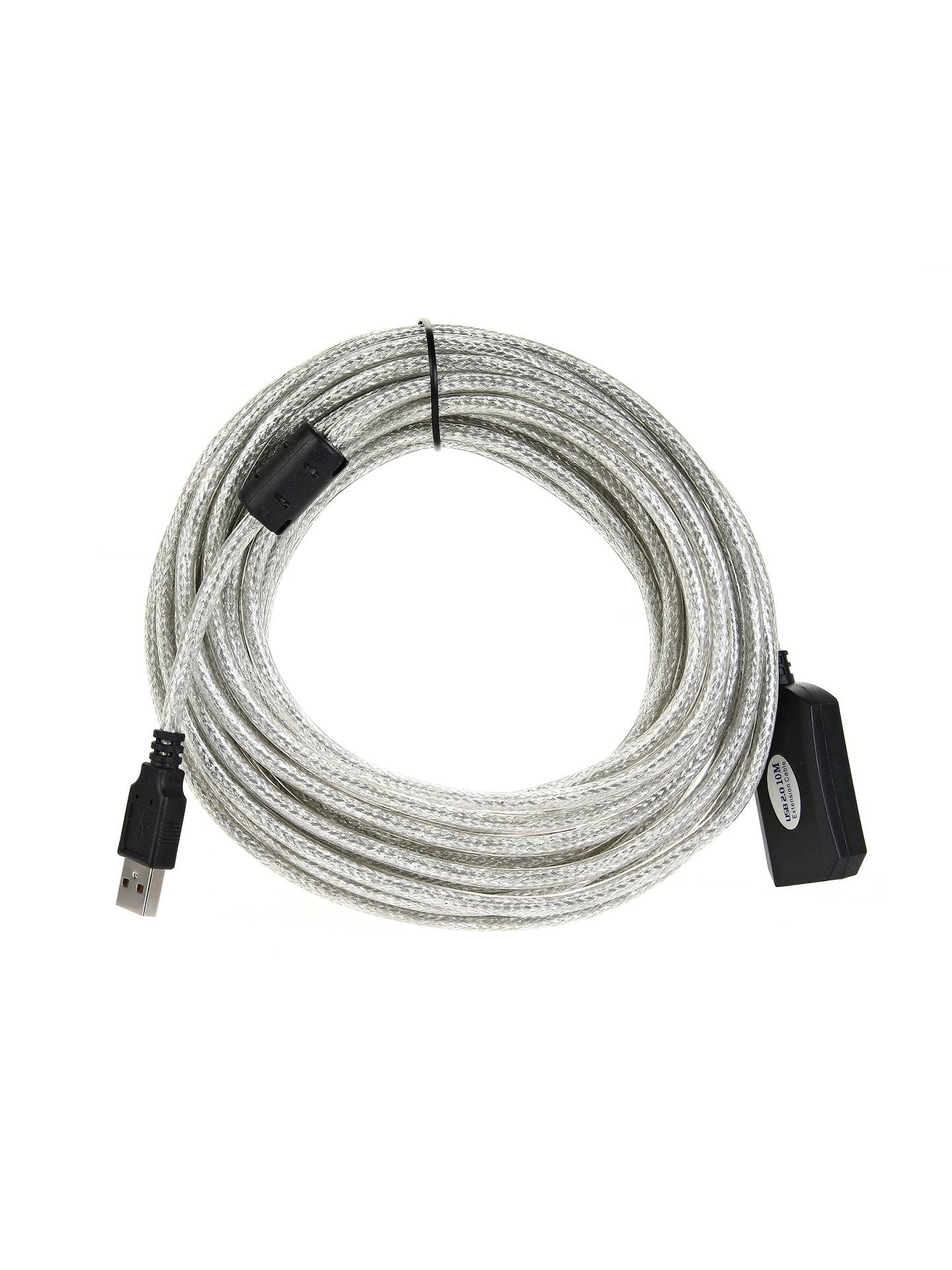 Кабель-адаптер USB2.0-repeater, удлинительный активный <Am-->Af> 10м VCOM <VUS7049>