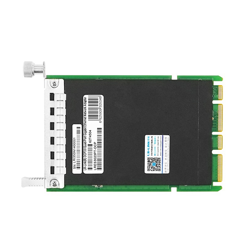 Сетевой адаптер LR-LINK LRES3023PT-OCP Intel I350AM4 OCP 3.0 1GB 4 x RJ45 I350T4OCPV3G1P5