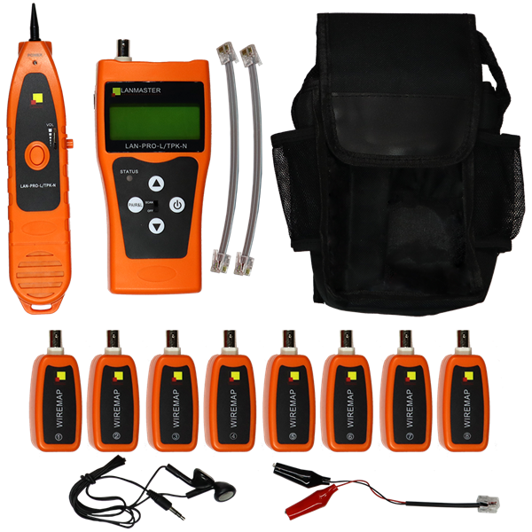 Кабельный тестер с измерением длины и трассировкой кабельных линий Кабельный тестер с измерением дли