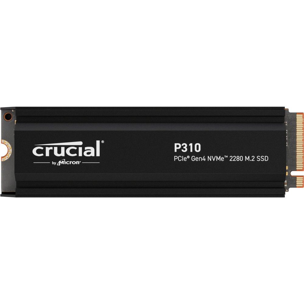 Твердотельный накопитель SSD Crucial P310 1TB PCIe Gen4 NVMe 2280 M.2 SSD with heatsink CT1000P310SS