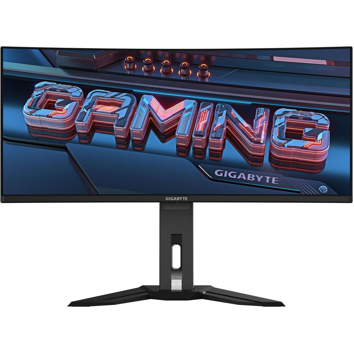 Монитор 34" Gigabyte MO34WQC2-EK Black  (OLED,3440 x 1440, 240Hz, 0,03мс, 2хHDMI 2.1, DP 1.4, 3