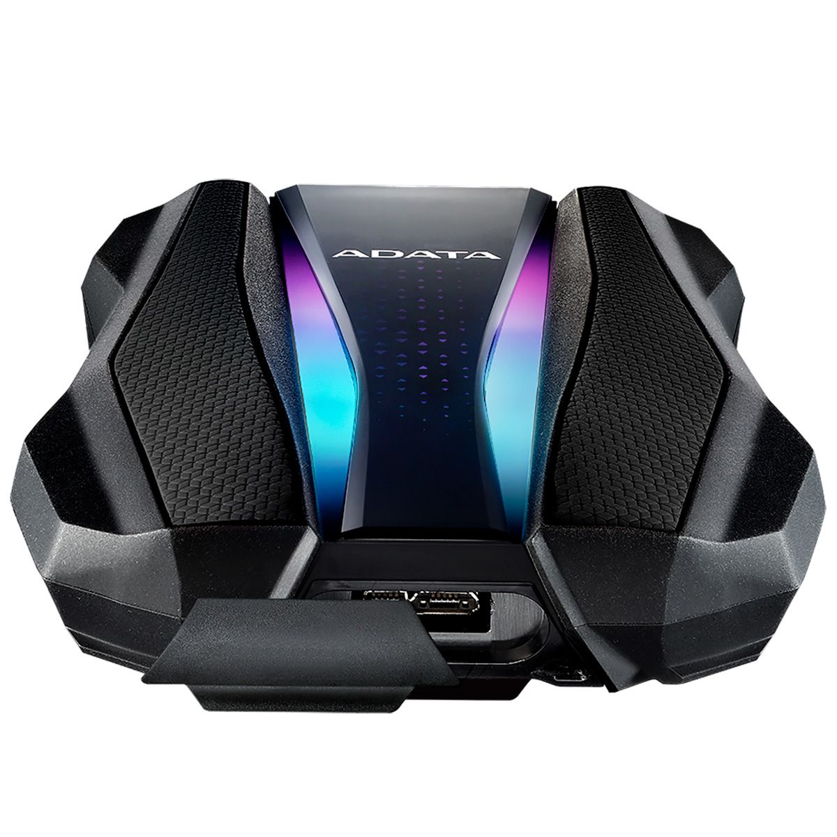 Жесткий диск внешний ADATA HD770G AHD770G-2TU32G1-CBK 2TB 2.5" USB 3.2 Gen 1, RGB, Military-gra