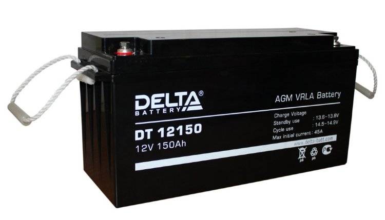 Батарея для ИБП Delta DT 12150 12В 150Ач