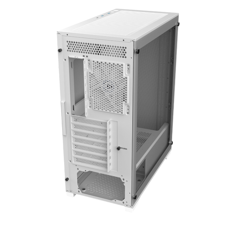 Корпус Raijintek ARCADIA 41, Midi-Tower, TG, 1x120mm, 2xUSB-A 3.0 + 1xUSB-C, ATX, mATX, mITX White