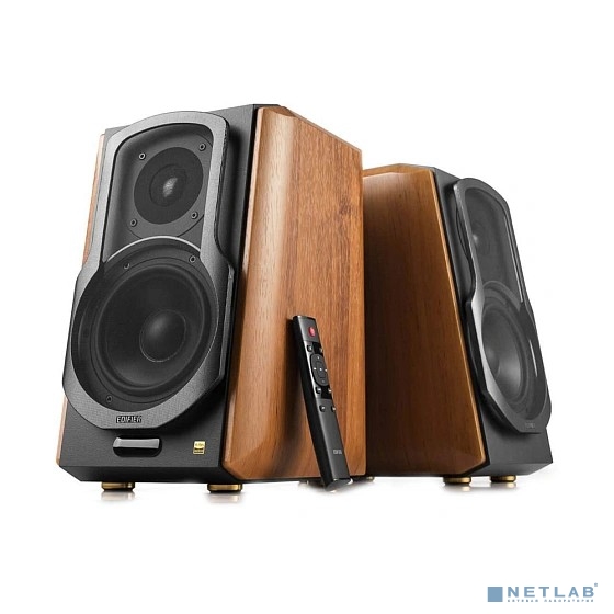 Колонки Edifier S1000MKII 2.0 коричневый 120Вт BT