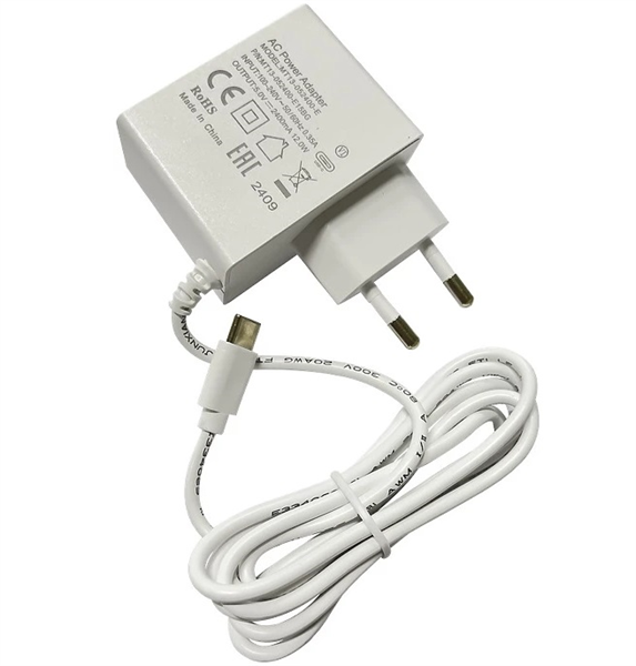 Блок питания MikroTik MT13-052400-E15BG, power adapter 5V 2.4A, 12W, for hAP ax lite