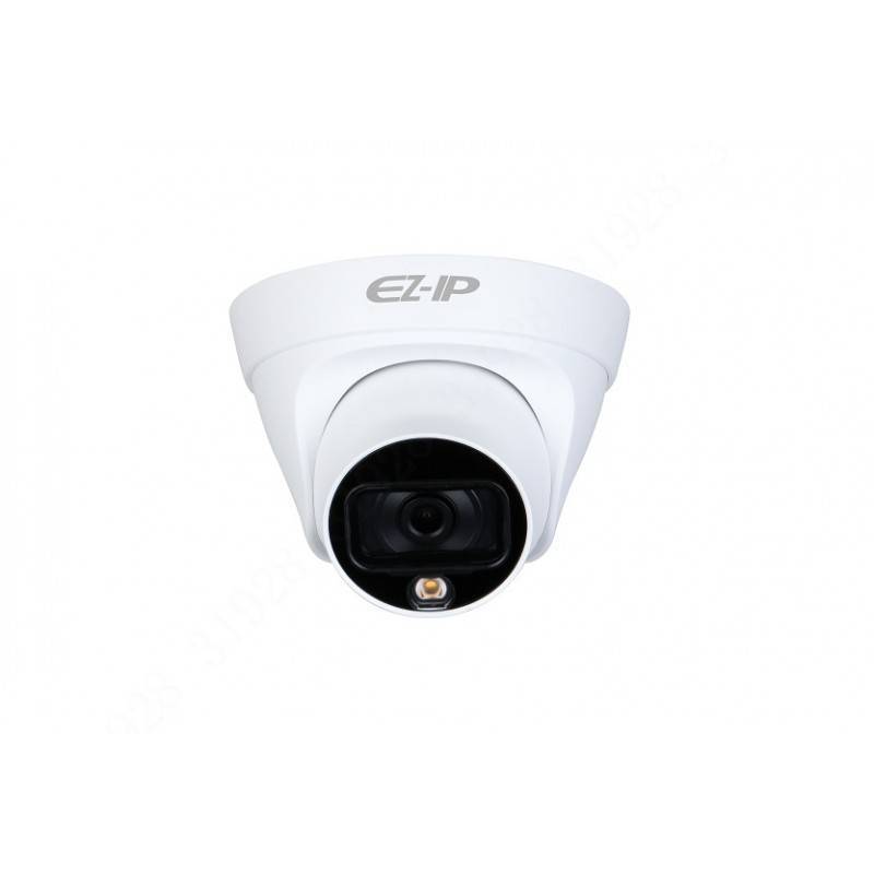 Камера видеонаблюдения IP Dahua EZ-IPC-T1B20P-LED-0280B 2.8-2.8мм цв. корп.:белый