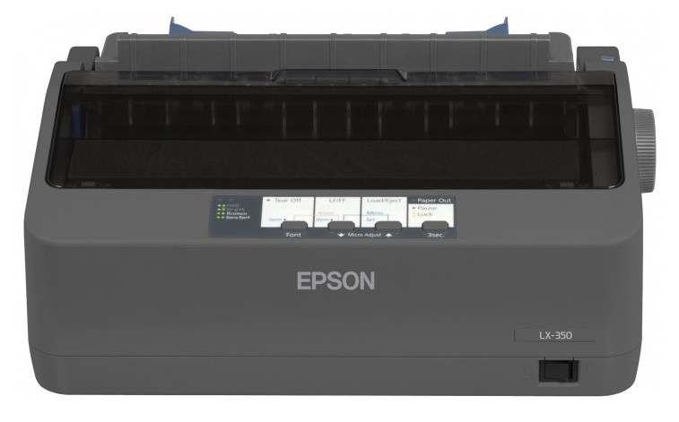 Принтер матричный Epson LX-350 (C11CC24031/C11CC24032) A4 черный