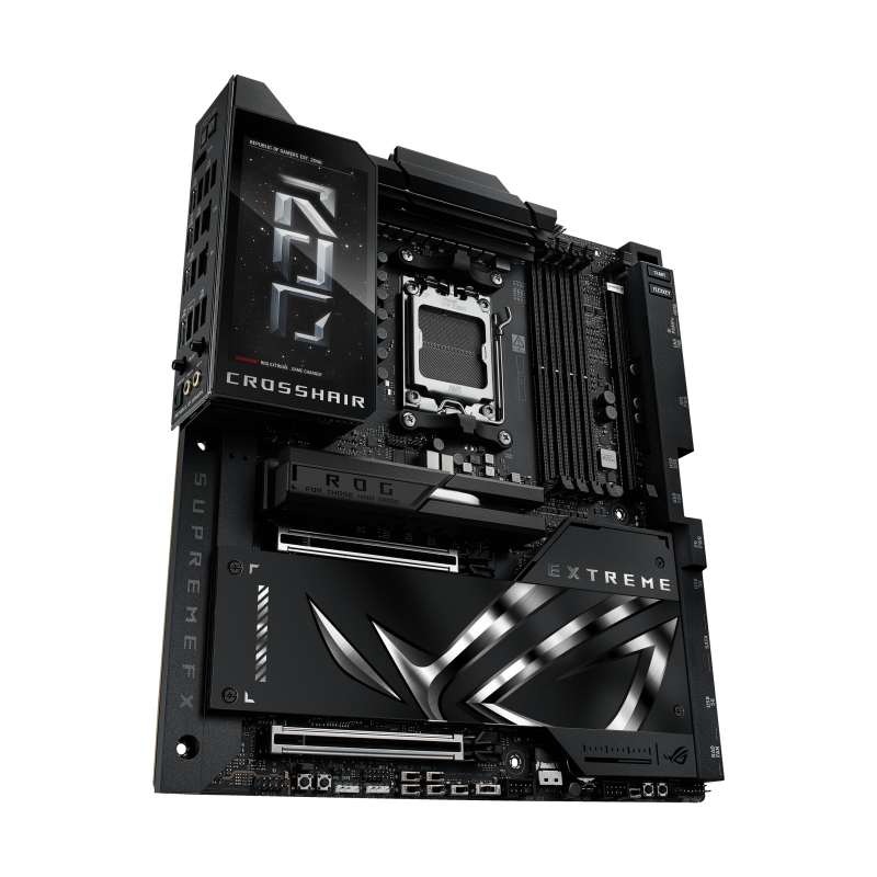 Материнская плата ASUS ROG CROSSHAIR X870E EXTREME AM5 E-ATX 4xDDR5 2xPCIEx16 5xM.2 4xUSB-C HDMI 5GL