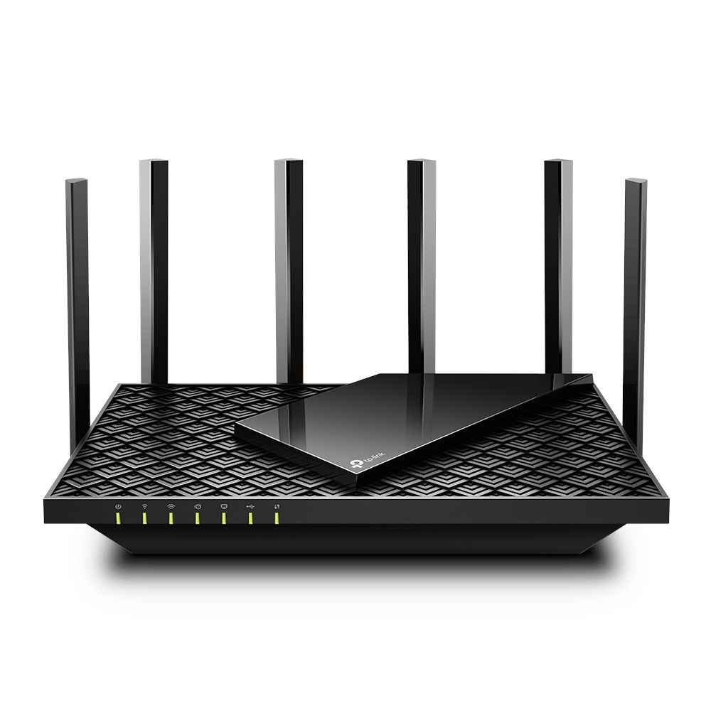Роутер беспроводной TP-Link Archer AX73 AX5400 10/100/1000BASE-TX черный
