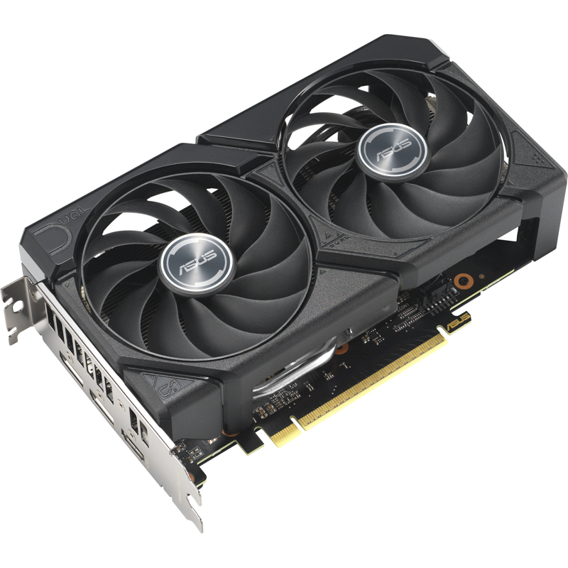 Видеокарта Asus PCI-E 5.0 DUAL-RX9060XT-8G AMD Radeon RX 9060XT 8Gb 128bit GDDR6 2550/20000 HDMIx1 D