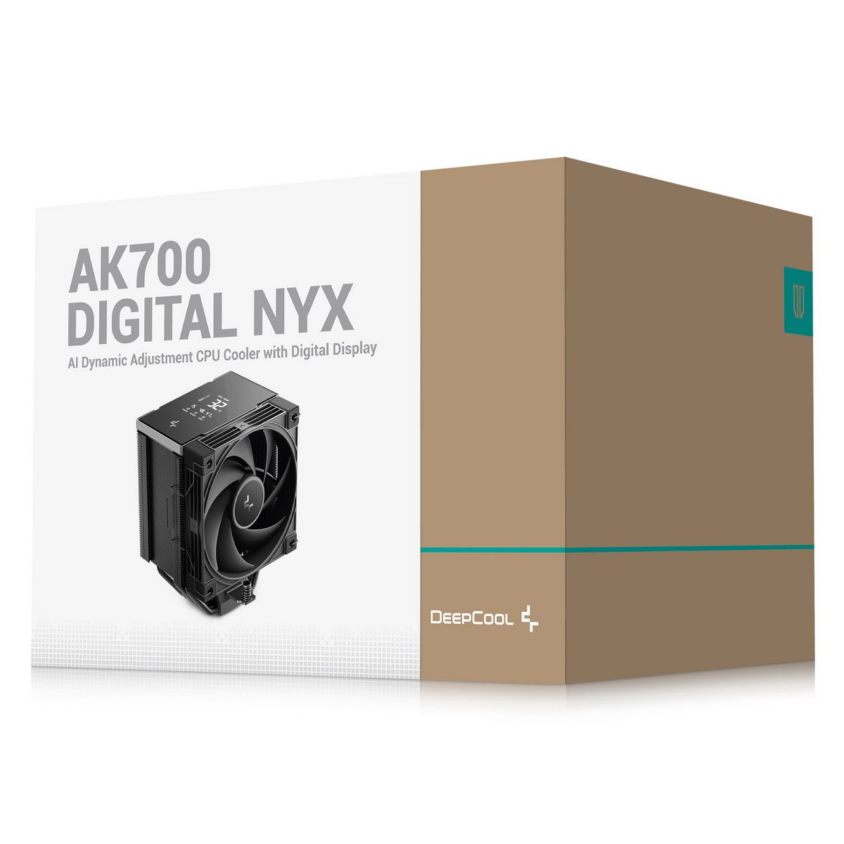 Устройство охлаждения(кулер) Deepcool AK700 Digital NYX Soc-AM5/AM4/1200/1700/1851 черный 4-pin 21-3
