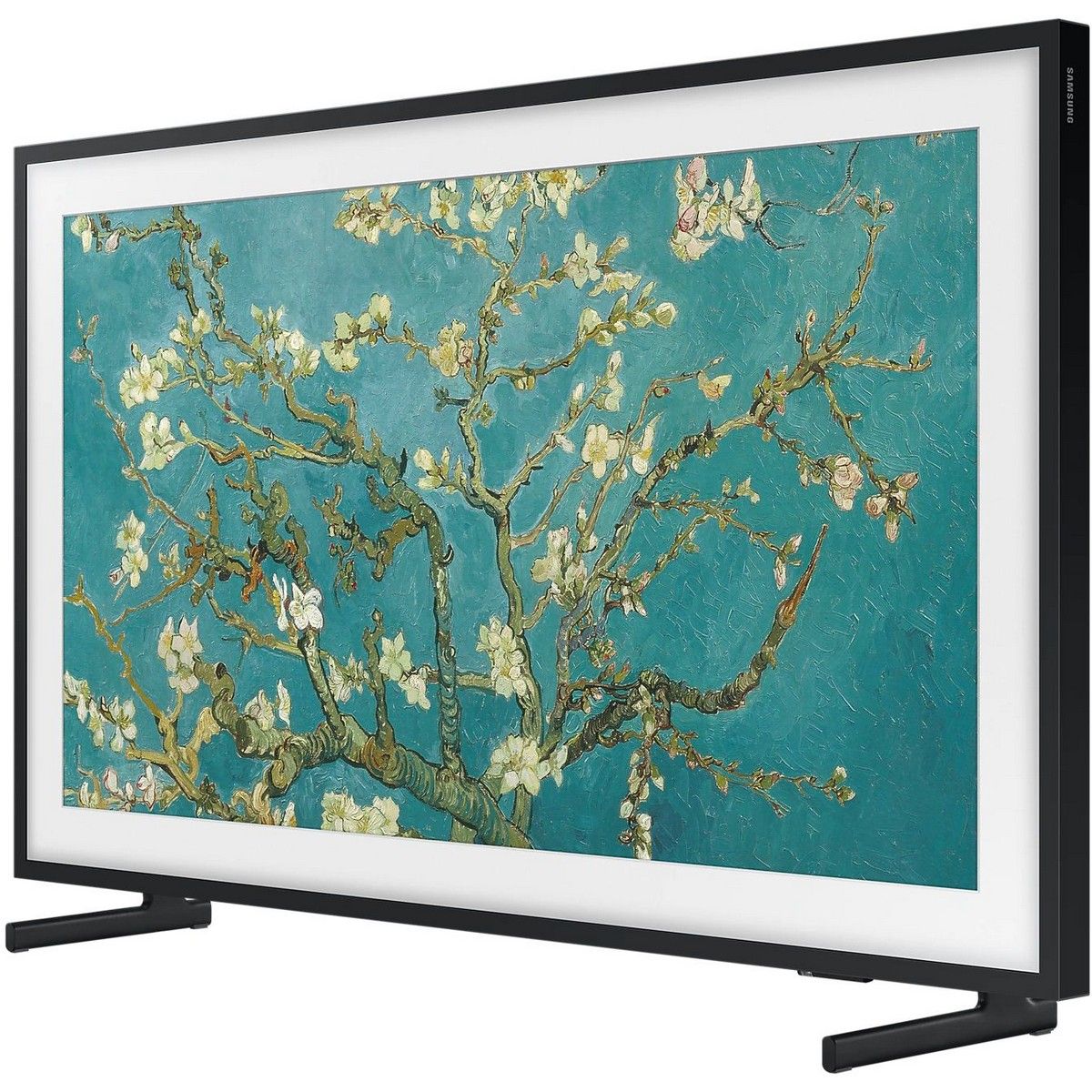Телевизор QLED Samsung 32" QE32LS03CBUXRU The Frame черный/серый FULL HD 60Hz DVB-T2 DVB-C DVB-S2 US