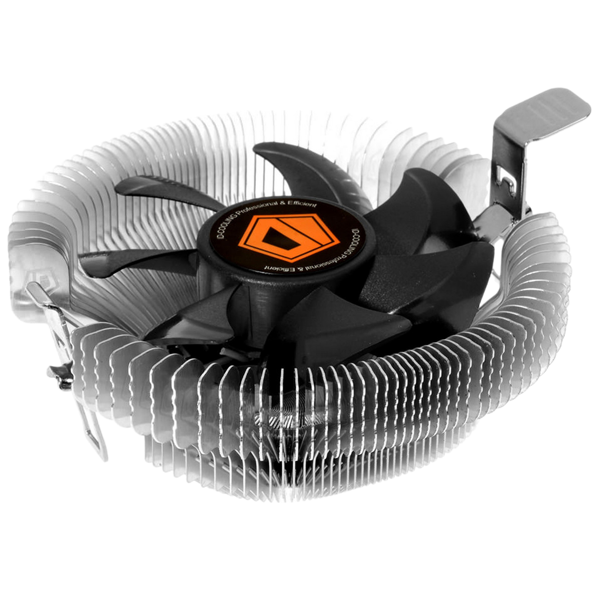 Устройство охлаждения(кулер) ID-Cooling DK-01S Soc-AM5/AM4/1200/1700/1851 черный 3-pin 24dB Al 65W 1