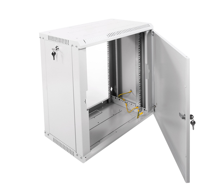 Шкаф ЦМО Шкаф телекоммуникационный настенный разборный ЭКОНОМ 12U (600х350) дверь металл