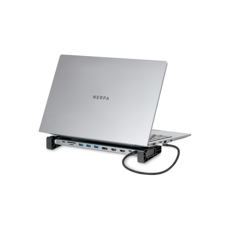 Док-станция для ноутбука NERPA laptop stand (1xUSB-C 100W PD, 2xHDMI 4K@30Hz, 1xDP 4K@30Hz, 3xUSB-A 