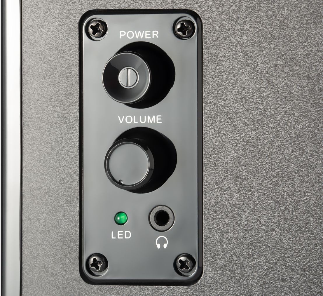 Колонки Defender Aurora S12 2.0 черный 12Вт