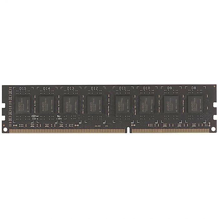 Модуль памяти AMD Radeon 4GB  DDR3 1600 DIMM R3 Value Series Black R534G1601U1S-UO Non-ECC, CL11, 1.
