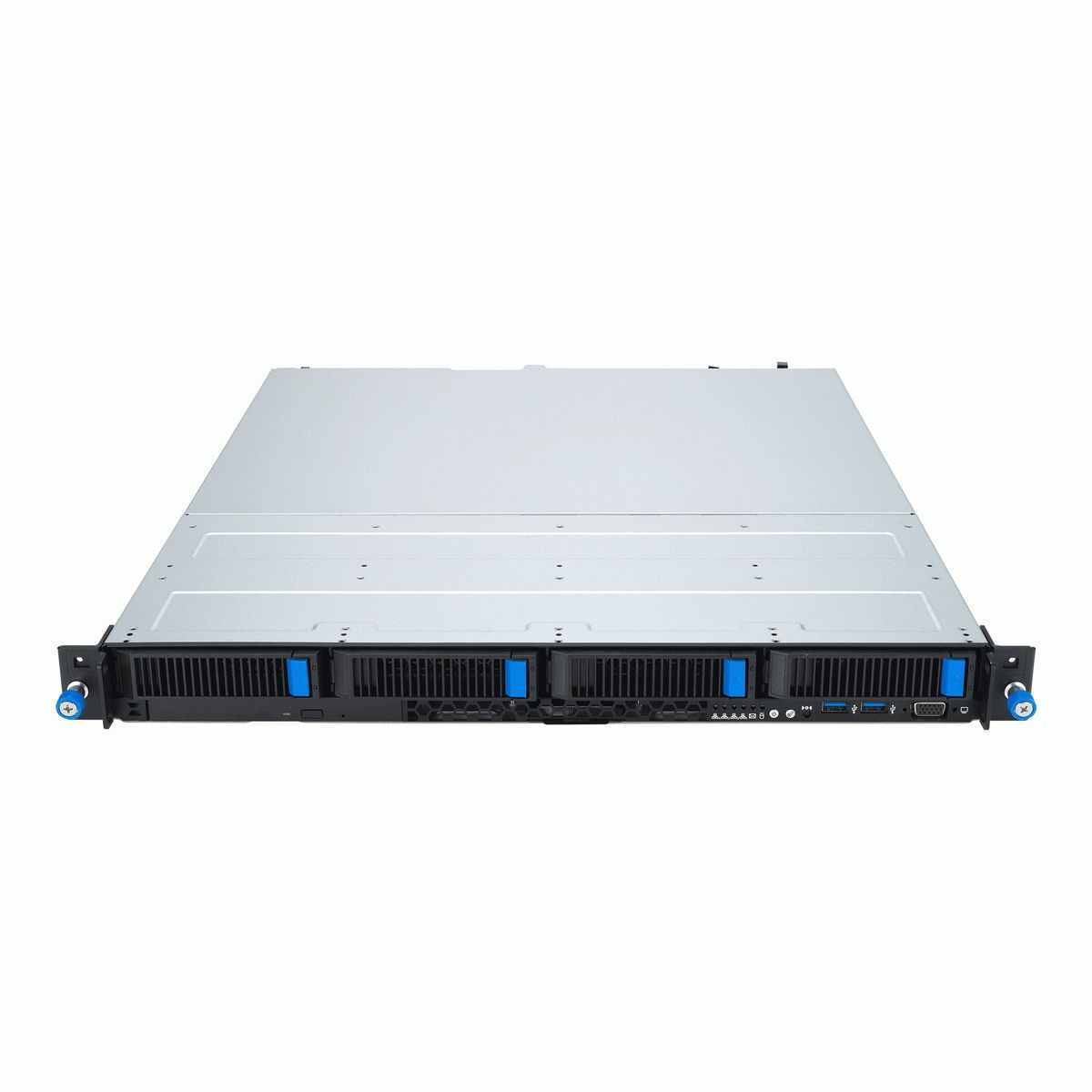 Серверная платформа ASUS RS300-E12-RS4 1U, 1x Socket LGA1700  E-2400, 4 x DDR5 UDIMM ECC, 4 x 3.5" 